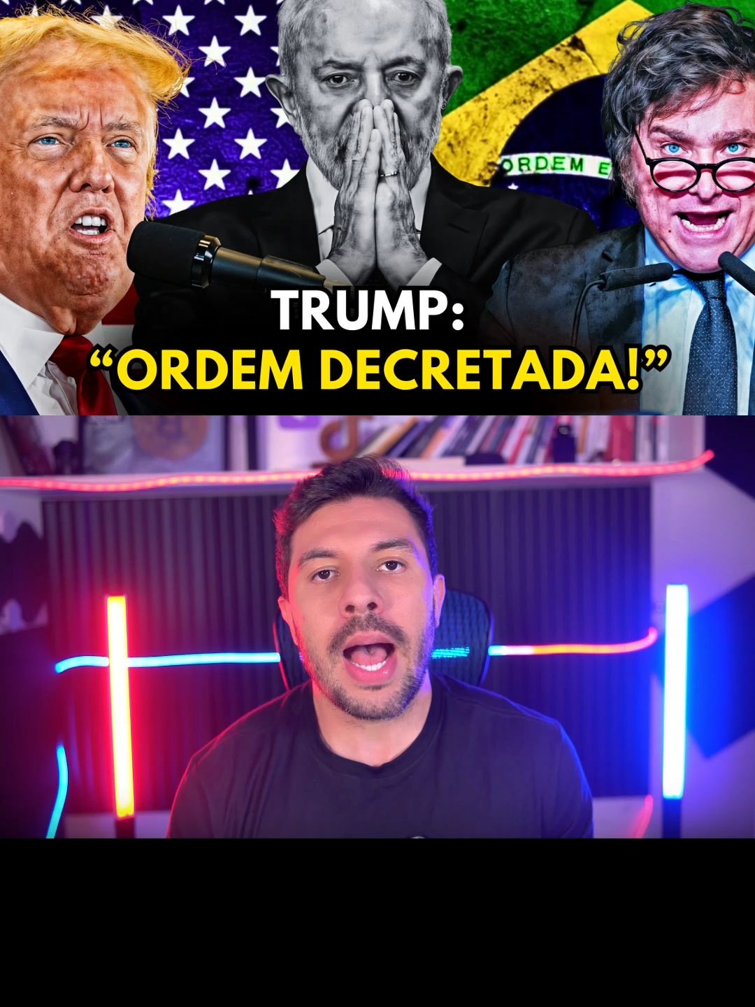 Donald Trump declara Guerra contra o crime organizado na america do Sul! #noticias #trump #lula #javiermilei #maduro
