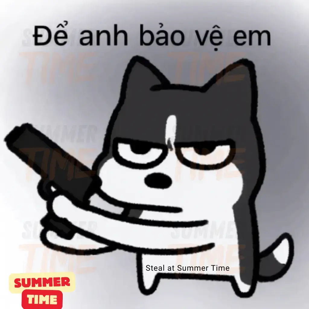Nhất định phải bảo vệ đc mấy r nha các bro 😎😎😎 #chat #cute #mes #avatar #stickers 