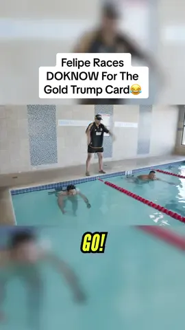 Felipe Races  DOKNOW For The  Gold Trump Card😂 #chicostoxicos #doknowsworld #race #greencard #funny 