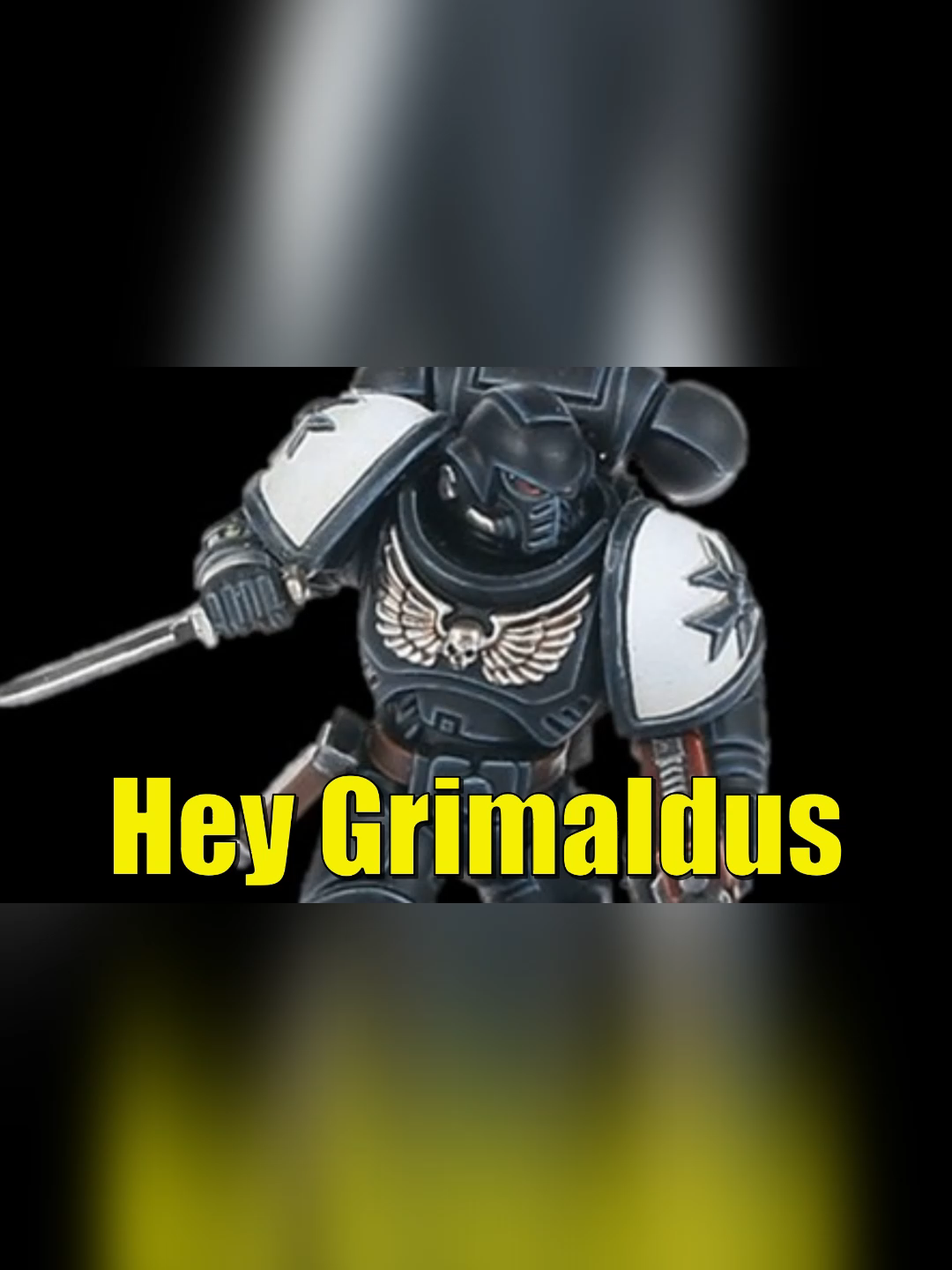 Warhammer 40k Meme Dub: High Chaplain Grimaldus Reacts To New Lore In The New Black Templar Codex #meme #gaming #comicdub #voiceacting #warhammer40k #warhammer #spacemarines #memes #blacktemplars