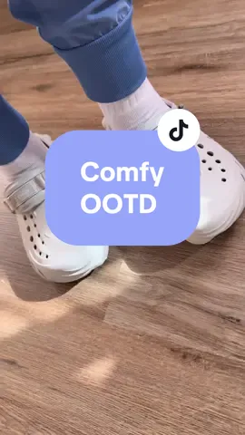 Comfy OOTD - Medical Field Edition 🩺👟 #creatorsearchinsights #comfyootd #crocs #crocsecho #comfyshoes @Crocs 