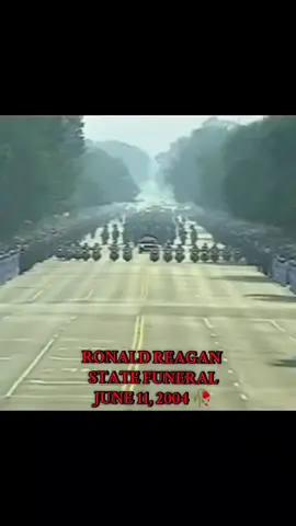 State Funeral of President Ronald Reagan June 11, 2004. Part 1 #fypage #ronaldreagan #uspresident #unitedstates #funeral 