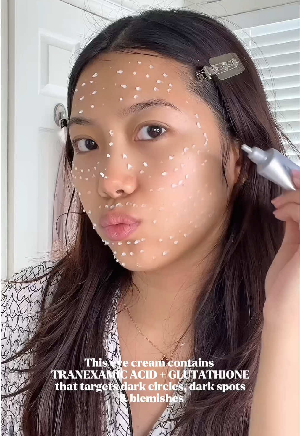 Glass skin duo @Mary&May Official  #marynmay #withmarynmay #eyecream #cleansingoil #glutathione 