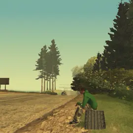 nunggu teman, yang katanya mau ngajak ngumpul bareng #gtasanandreas #nostalgia #ps2 #vibes #fyp 