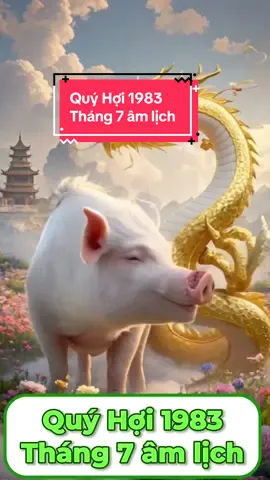 Quý Hợi 1983 -Tháng 7 âm lịch #tuvi #phongthuy #thang7amlich #tuoihoi