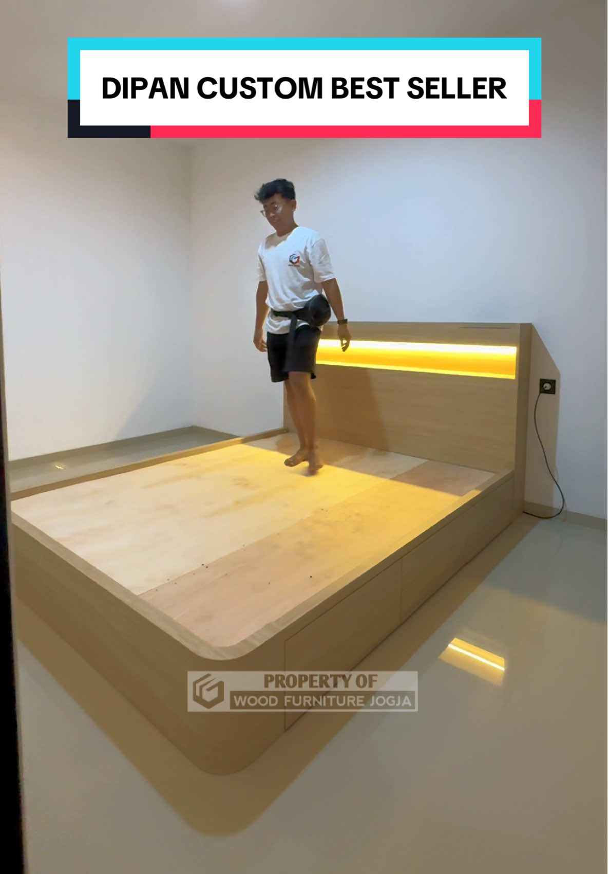 Dipan custom lagi UK 160x200🔥🔥#fyp #dipanlaci #dipan #tempattidur #interiorjogja 