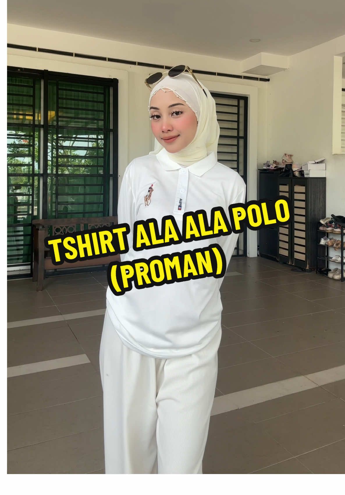 Ref : 158cm,46kg,M. Memang cantik! And will repeat another colour hehe  #poloshirt #tshirtpolo #tshirtpolomurah #tshirtunisex #fyp #trend #trending #viral 