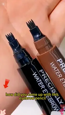 A four-pronged eyebrow pencil that's very user-friendly for beginners. It creates natural, realistic eyebrows with one stroke and doesn't come off even when you sweat.#tiktokshop #goodproduct #eyebrow #beautymakeup #makeup 