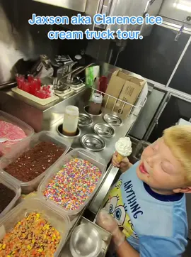 Jaxson/Clarence is BACK with an EPIC Mr. Softee ice cream truck tour! With permission from his grandmother.🍦😎 Join the sweet adventure! #MrSoftee #IceCreamTruck #fyp #SummerVibes #TikTokViral 