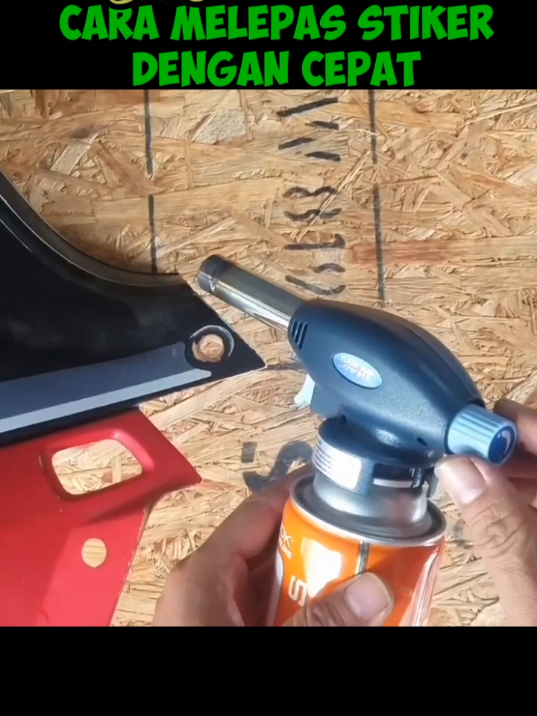 tips cara melepaskan stiker dengan mudah menggunakan gaston#tutorial #fim2chanell 