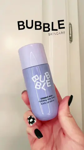 So happy that @Bubble Skincare is finally on tiktok shop! I’m obsessed with this toner, snag it while you can! 💜🤍 #momtok #skincareroutine #glasskin #bubbletoner #BeautyTok 