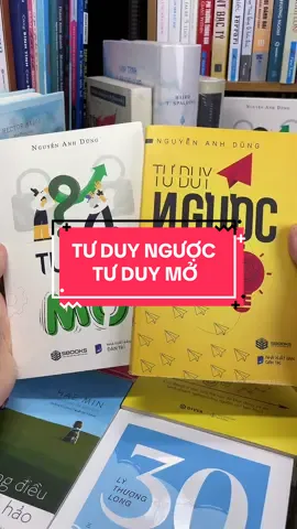 Tư Duy Ngược + Tư Duy Mở – Combo “đánh thức” bộ não, rèn luyện tư duy đỉnh cao. Nếu bạn muốn tư duy nhanh hơn – nhạy bén hơn – ứng biến linh hoạt hơn, thì đây chính là 2 cuốn sách không thể bỏ qua. 	•	Tư Duy Ngược giúp bạn học cách đảo ngược vấn đề, nhìn sự việc từ một hướng không ai ngờ để tìm ra giải pháp đột phá. 	•	Tư Duy Mở đưa bạn thoát khỏi chiếc “hộp” giới hạn, sẵn sàng đón nhận ý tưởng mới và biến thử thách thành cơ hội.#tiemsachbinhyen #sach #sachhay #BookTok #tuduynguoc 