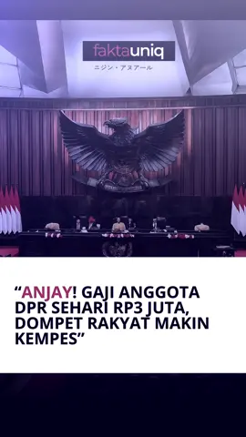 Dari mana angka “Rp 3 juta per hari” muncul? Angka ini bukan gaji harian resmi yang baru. Itu muncul dari pernyataan salah satu anggota DPR, TB Hasanuddin, yang bilang kalau pendapatan anggota DPR — termasuk gaji pokok, tunjangan, dan penggantian rumah dinas — totalnya bisa lebih dari Rp 100 juta per bulan. Kalau angka bulanan itu dibagi rata ke 30 hari, hasilnya kira-kira Rp 3 juta per hari. 2. Apa saja yang masuk dalam gaji dan tunjangan DPR? 	•	Gaji pokok 	•	Tunjangan jabatan 	•	Tunjangan transportasi 	•	Tunjangan komunikasi 	•	Tunjangan rumah dinas (bisa sekitar Rp 50 juta per bulan kalau memilih tinggal di luar rumah dinas) Gabungan semua itu menghasilkan angka di atas Rp 100 juta per bulan. 3. Kenapa ramai dibicarakan? Banyak warganet merasa angka ini sangat besar dibandingkan pendapatan rata-rata masyarakat. Sebagai perbandingan, upah minimum di banyak daerah hanya sekitar Rp 2–4 juta per bulan, sedangkan guru honorer bahkan bisa butuh 3–4 bulan untuk mengumpulkan Rp 3 juta. Jadi, ketika pendapatan DPR “dihitung” per hari, kesenjangan itu terlihat makin mencolok. 4. Jadi, apakah gaji DPR benar-benar naik? Tidak. Tidak ada keputusan baru yang menetapkan gaji harian sebesar Rp 3 juta. Itu hanyalah cara menjelaskan berapa besar gaji DPR jika dibagi ke hitungan harian, supaya publik bisa membayangkan skalanya. Kesimpulan: Angka Rp 3 juta/hari hanyalah perhitungan dari gaji bulanan DPR yang memang sudah besar, bukan kebijakan baru. Namun, cara penyampaian angka ini membuatnya jadi viral dan memicu reaksi keras dari masyarakat, terutama karena kontras dengan penghasilan kebanyakan rakyat.