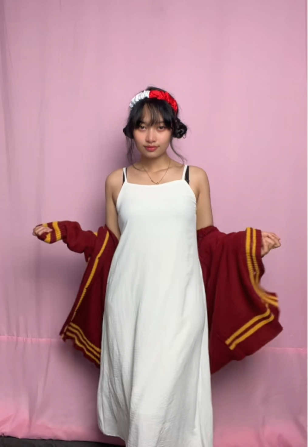merah putih outfit check ❤️❤️❤️ #outfitideas #fairy #lovelyday #merahputih #OOTD 