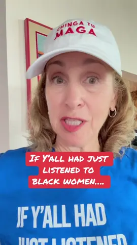 If Y’All Had Just Listened to Black Women. Great message and greater t-shirt. #tshirts #blackwomen #blackwomenoftiktok @God Ain't Petty, but I Am 