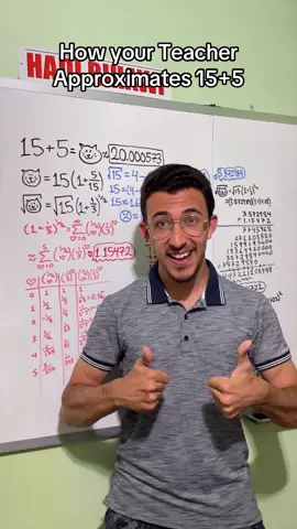 How you solve a problem vs how your teacher wants you to solve it 😵‍💫 Comment what problem you’d like to see next! Time spent: ~45 minutes. #math #maths #fyp #foryou #approximation 