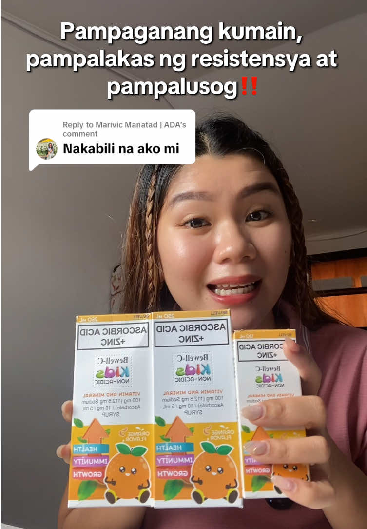 Replying to @Marivic Manatad | ADA dito talaga nahiyang anak ko mi #bewellckids #bewellckidsvitamins #vitaminsforkids #nonacidicvitaminc #ascorbicacidvitaminc 