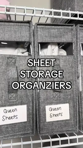 I’m telling you that those fitted sheets actually drive me crazy when I’m folding laundry but these sheet organziers just makes way more sense 😍👏🏼 #sheetorganizers #organization #organizationhacks #sheets #tiktokshopcreatorpicks 