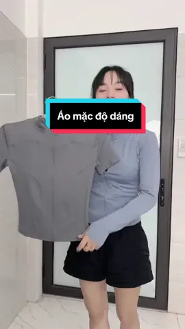 Áo mặc siêu độ dáng ngon đét lun 😝 #tiktoklive #thoitrangnu #gym #aokhoac 