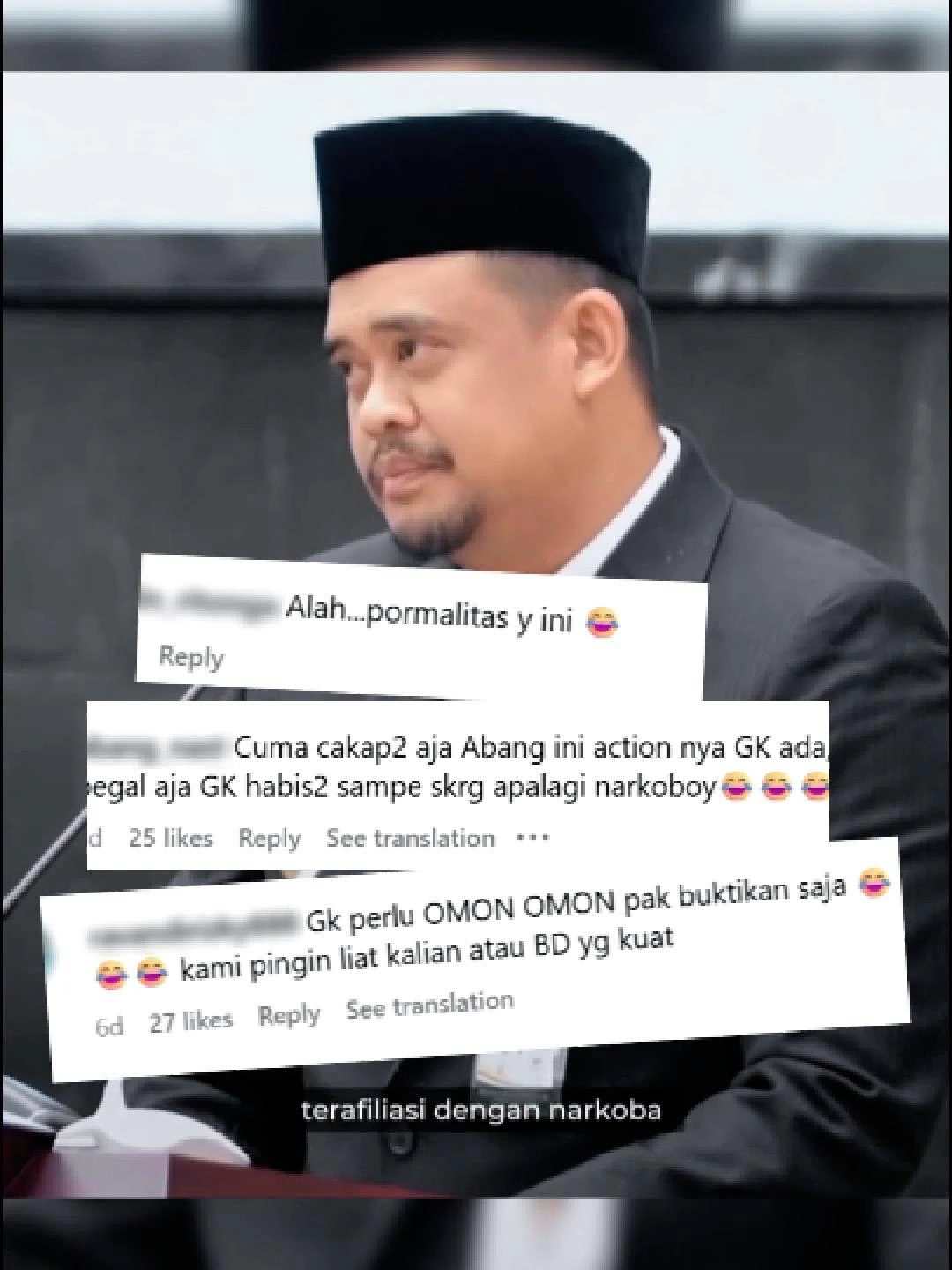 mantap Pak gak sekedar Omon-omon tapi nyata. Pak Bobby Nasution menunjukkan komitmen kuat dalam memberantas narkoba di SUMUT. Aksi nyata di lapangan jadi bukti bahwa perubahan bukan hanya omongan! #AksiNyata #BobbyNasution #berantasnarkoba #gubernursumut #gubernur #fypシ゚ #kolaborasisumutberkah #sumaterautara #semangat #viral