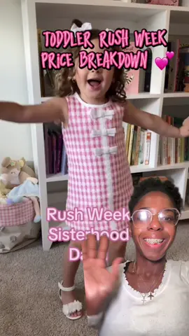 Happy toddler rush week you guys! I wish I had someone to buy these outfits for! #bamarush #toddlersoftiktok #fy #rushtok #OOTD 