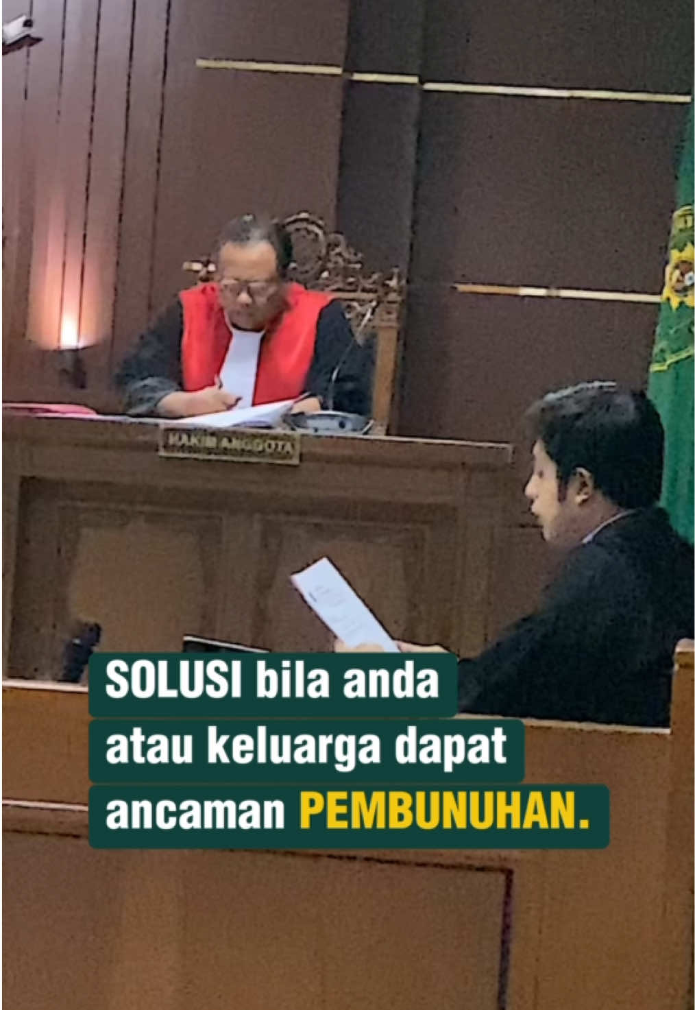Ancaman pembunuhan bisa dipidana. #ancaman #pidana #viralvideo #viraltiktok 