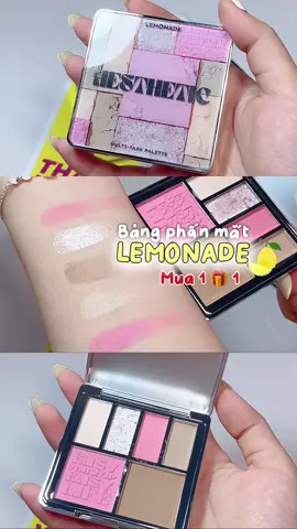 Tr ưi tui ưng bảng mắt đa năng 3in1 này của Lemonade quá đi 🍋🙈💗🫶 #bangphanmat #lemonade #makeup #goclamdep #xuhuong 
