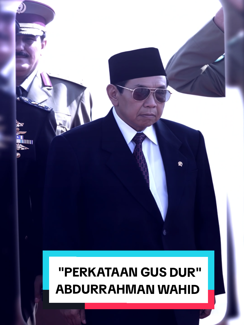 K.H Abdurrahman Wahid, yang akrab dipanggil Gus Dur, Sesosok Ulama , Tokoh bangsa, dan Presiden Republik Indonesia ke-4, Beliau sering dijuluki 