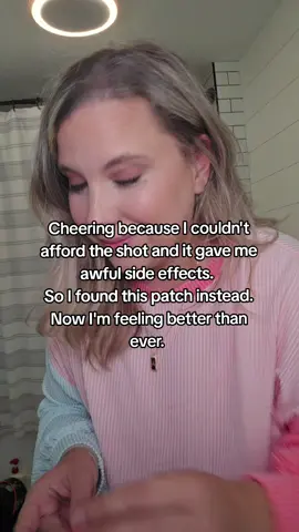 I couldn't afford the shot and i am so glad I found something that works.  #kindpatches #metabolismbooster #womenontiktok #tiktokshopcreatorpicks 