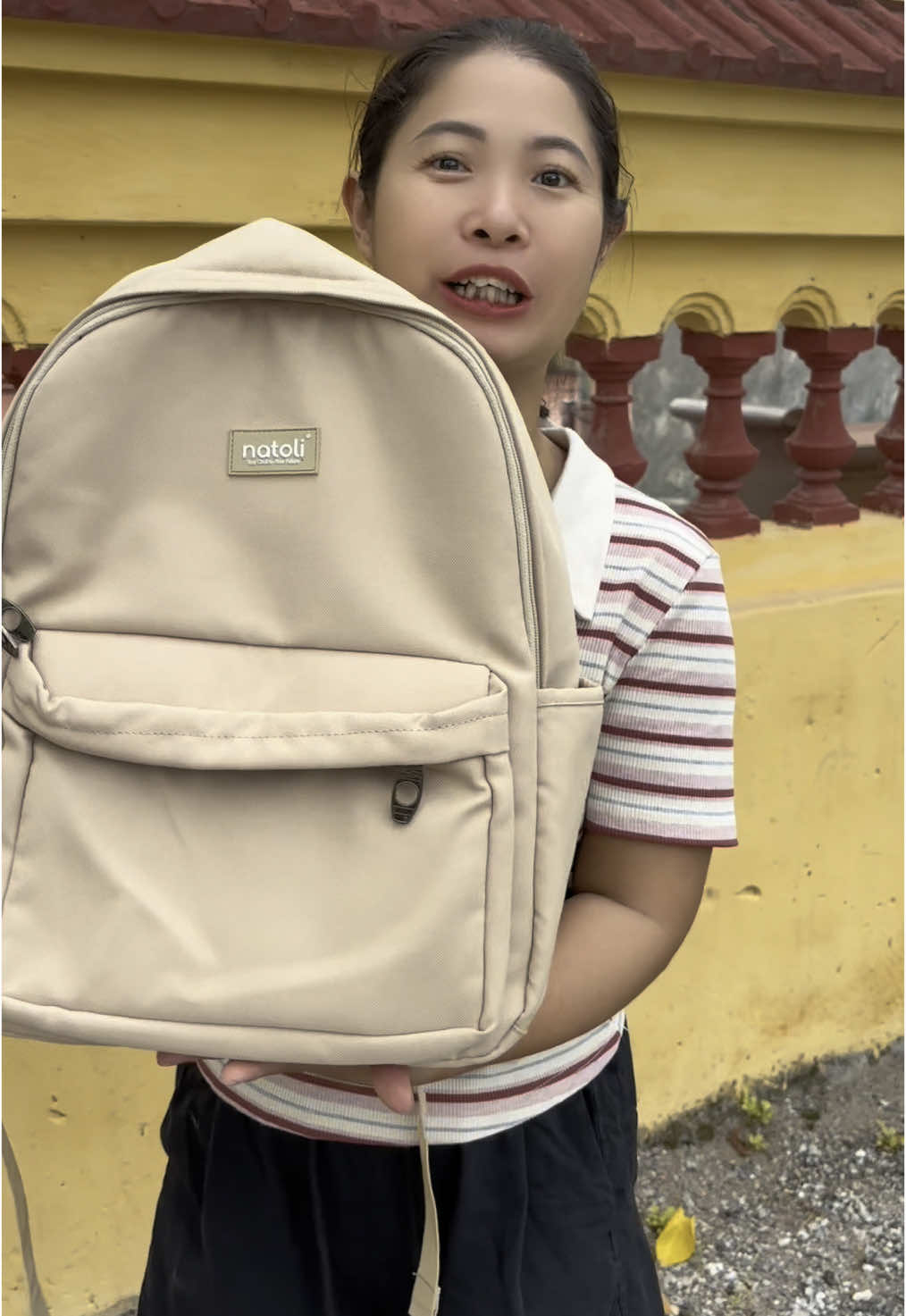 Balo cao cấp thương hiệu Natoli#tiktok #xuhuongtiktok #balo #balochongnuoc #balochonggu 