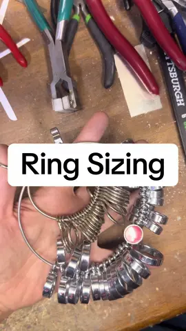 Ring sizing. Finding the correct ring size can be tricky, knowing the difference between slim and thick bands can help! : Sterling silver Silver Silversmith Learn to silversmith  Silver jewelry Western jewelry  #silversmith #learntosilversmith #purplesagesilver #ringsizing #sterlingsilver   