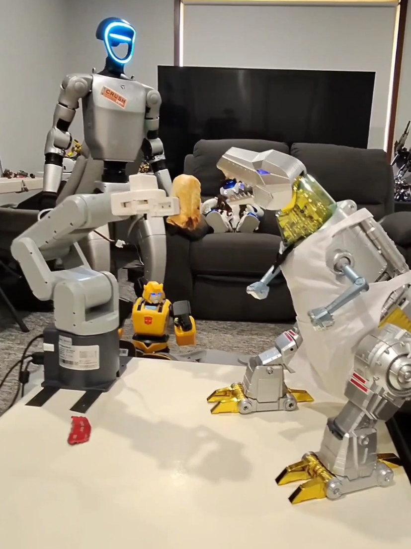 Dinobot Dumplings 🤖 #transformers #bumblebee #dinobot #optimusprime 