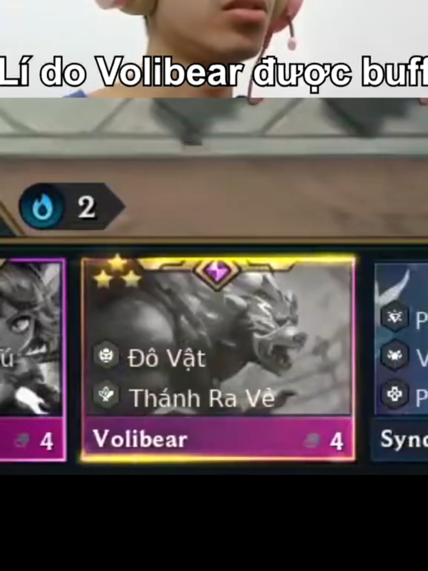 Lí do Volibear được tăng sức mạnh #tft #dautruongchanly #dtcl #tftmobile #teamfighttatics #edit #edits