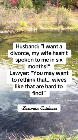 Wife 😆 #jokes #laugh #bossmanoutdoors #wife #funnyvideo 