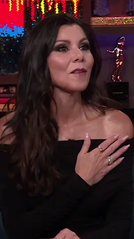 Did Heather Dubrow notice anything off about Tamra Judge before dinner? #WWHL