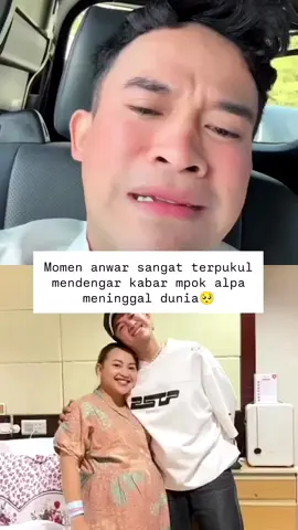 Momen anwar sangat terpukul mendengar kabar nina mpok alpa meningg4l dunia🥺  #ninampokalpameninggal #nina_mpok_alpa #ninampokalpa #meninggaldunia 