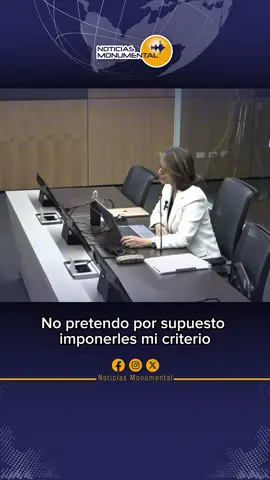 Expresidenta Laura Chinchilla dio su criterio a los diputados sobre la situación de inseguridad en el país #NM935
