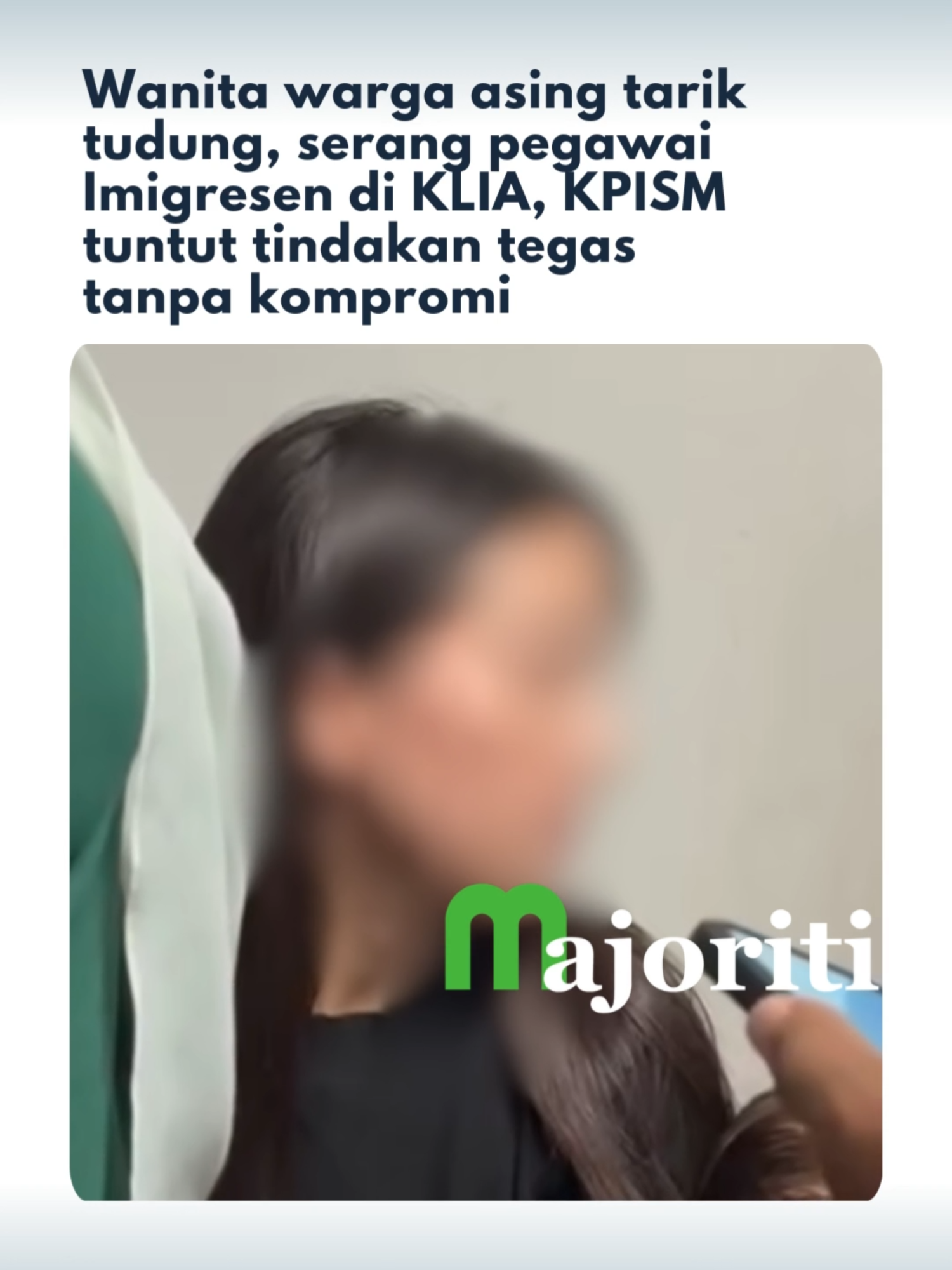 Presiden KPISM menegaskan siasatan perlu dipercepatkan dan pendakwaan dilakukan tanpa kompromi terhadap pelaku. Klik link untuk baca berita penuh. #wargaasing #pegawaiimigresen #trendingnewsmalaysia #beritaditiktok #majoriti