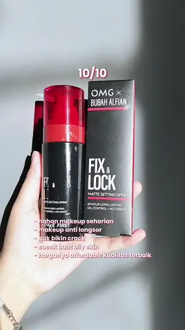 setting spray dari @itsomgbeauty  #makeuptrendexpert #fypmakeup #settingsprayomg #settingsprayviral 