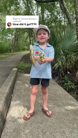 Replying to @Theresa Skinner pretty successful if you ask me lol! Kid loveesss fishing! #fishing #fishinglife #fish #fishtok #son 