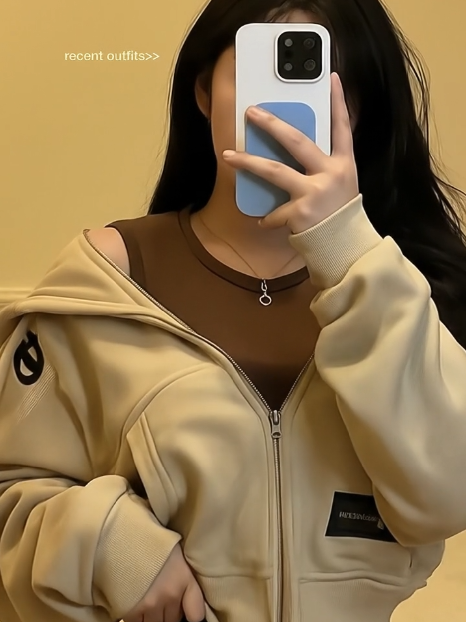 cekout di👉@Sri🍰 👈 #hoodiezipper #outfit #OOTD #outfitideas 