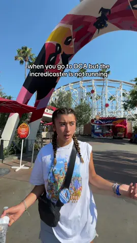 this was so unfortunate  #incredicoaster #disneycaliforniaadventure #fyp #trending