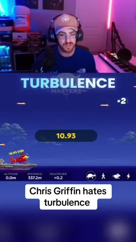 Chris Griffin hates turbulence #kickstreaming #chrisgriffin 