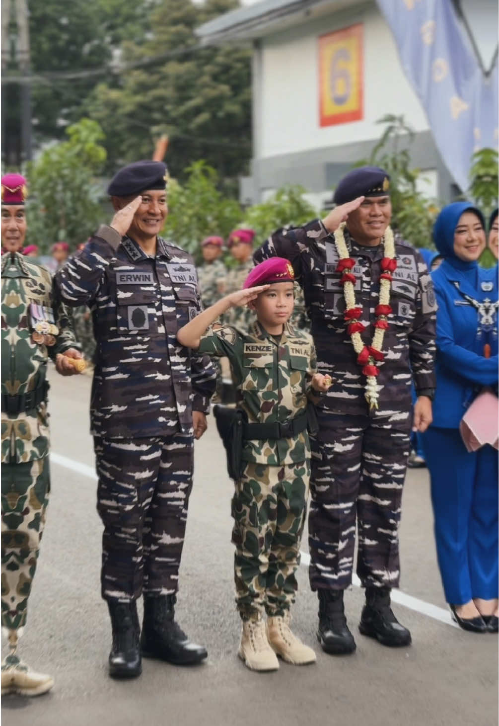 Tasyukuran Validasi Organisasi Korps Marinir TNI AL dan 14 Koderal. #jalesvevajayamahe  #marinir  #tnial 