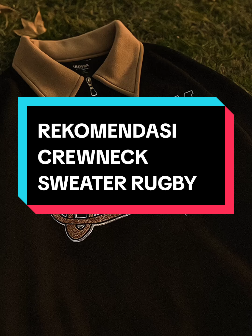 Rekomendasi crewneck sweater rugby 