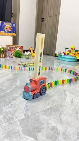 Mainan kereta domino yang budak suka tu dah sampai!✨ #domino #mainan #viral #malaysia #fypシ゚viral 