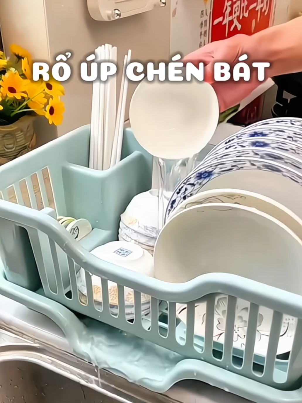 Rổ úp chén bát Việt Nhật #roupchen #roupbat #roupchenbat #roupchenbatcokhayxanuoc #noitrothongminh 