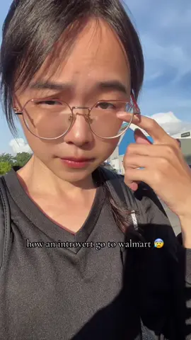 how an introvert go to walmart 