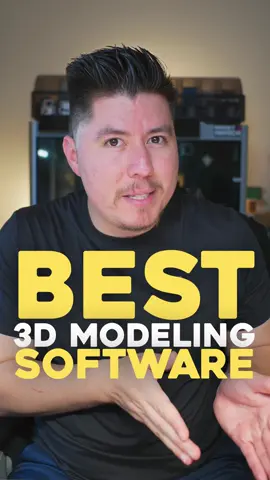 🖥 New to 3D modeling for 3D printing? Here are 3 great programs to start with #3DPrinting #3DModeling #Tinkercad #Fusion360 #Blender3D #MakerTips #3DPrinter #FDMPrinting #PrintYourIdeas