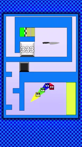 square race🟥🟦🟩🟨 #squarerace #racingsquare 
